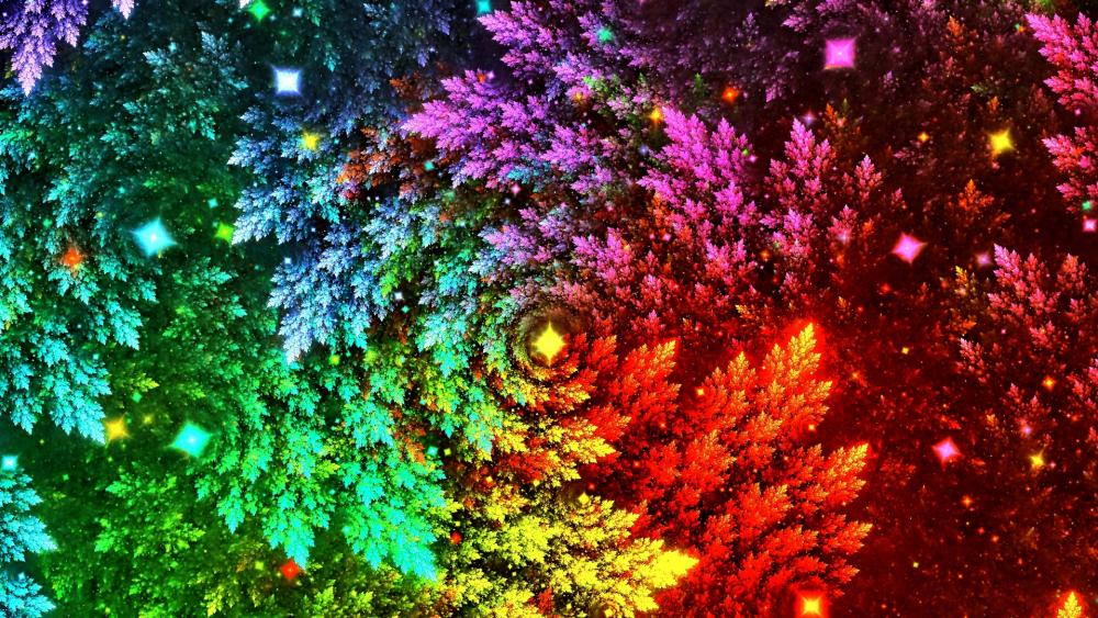 Wallpaper from abstract category