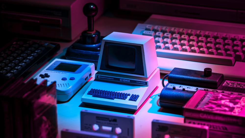 RetroTech wallpaper