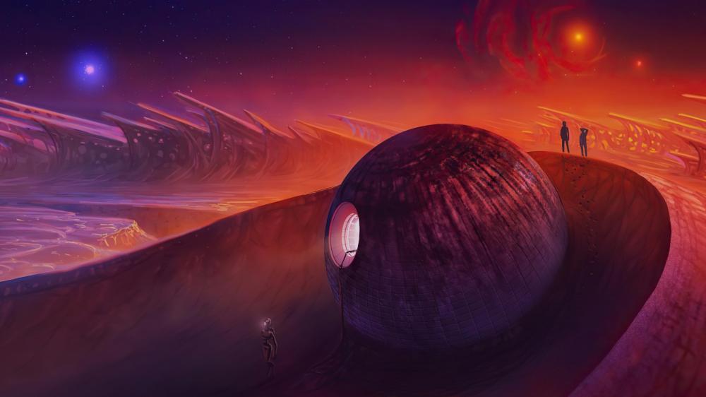 Strange Planet wallpaper