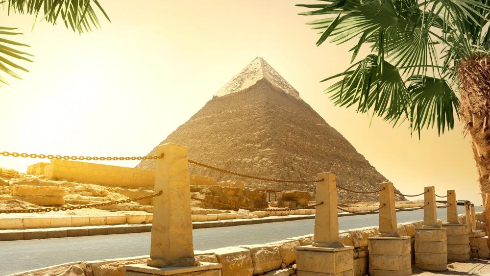 Pyramid of Khafre wallpaper