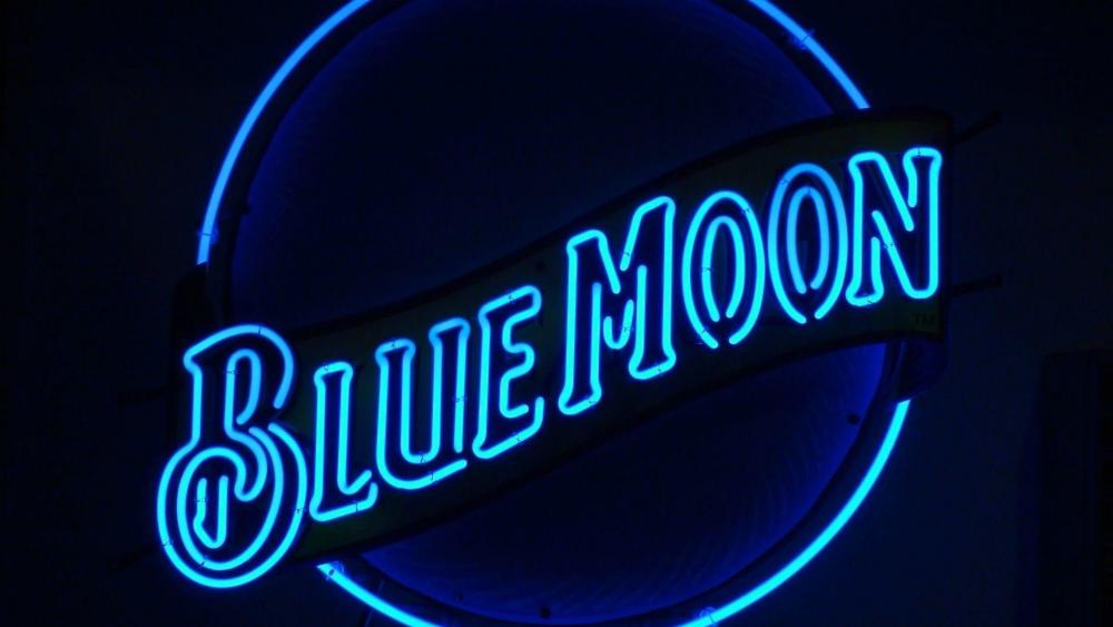 Blue moon wallpaper