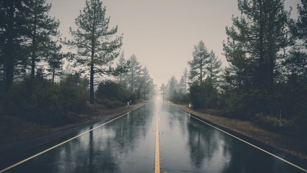 A Wide Road wallpaper