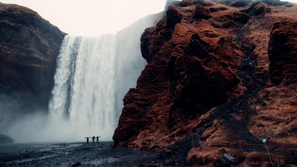 A Gorgeous Waterfall wallpaper