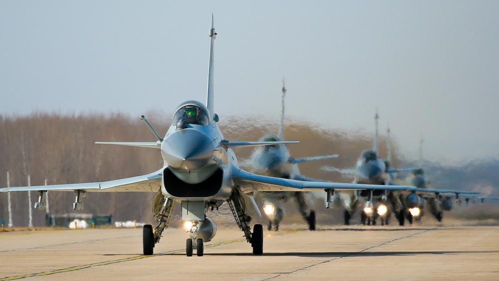PLAAF J-10 wallpaper