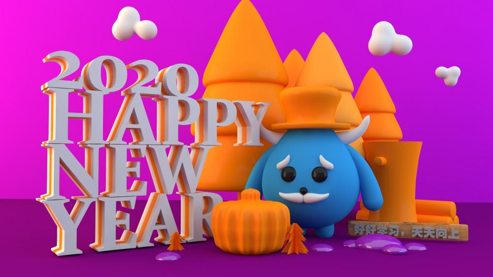 Happy new year wallpaper