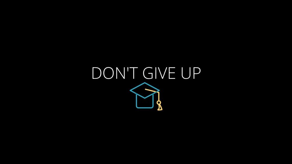 Don't Give up Motivational wallpaper