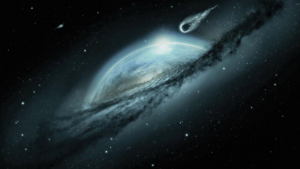 Meteorite wallpaper