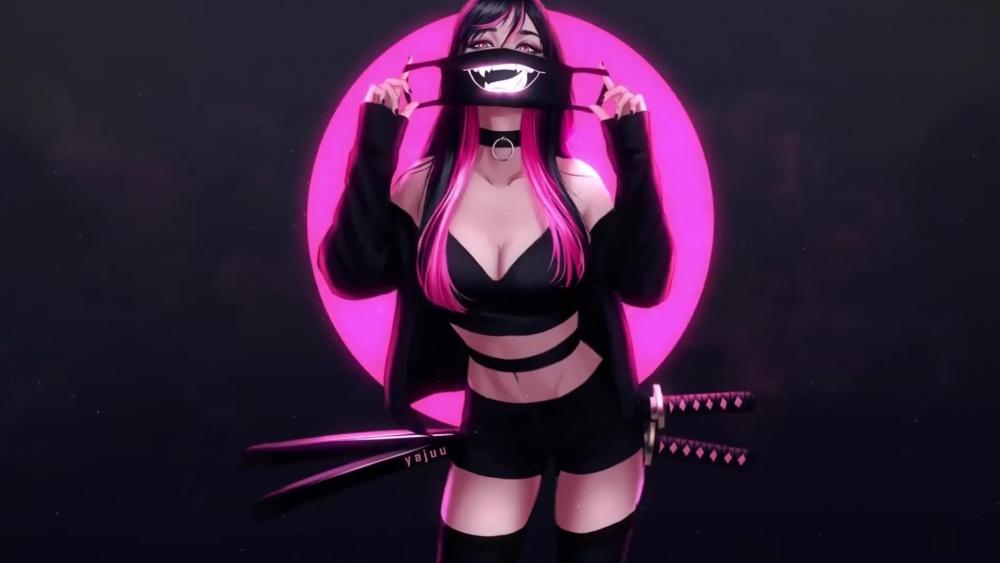 Katana Girl wallpaper