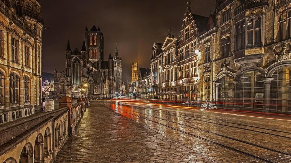 Saint Nicholas' Church (Ghent, Belgium) wallpaper