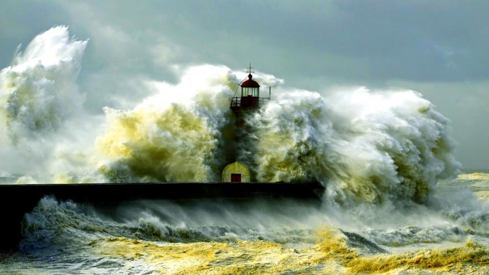 Felgueiras Lighthouse (Porto) wallpaper