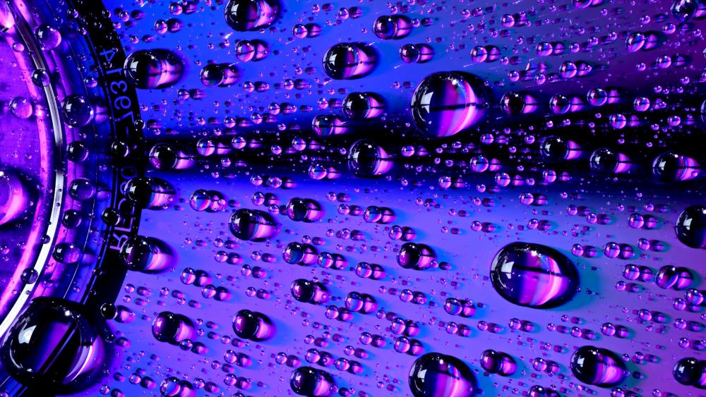 Water droplets  wallpaper