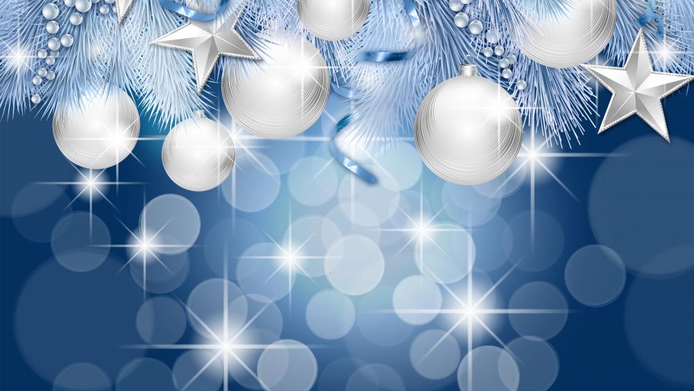 Christmas glow wallpaper