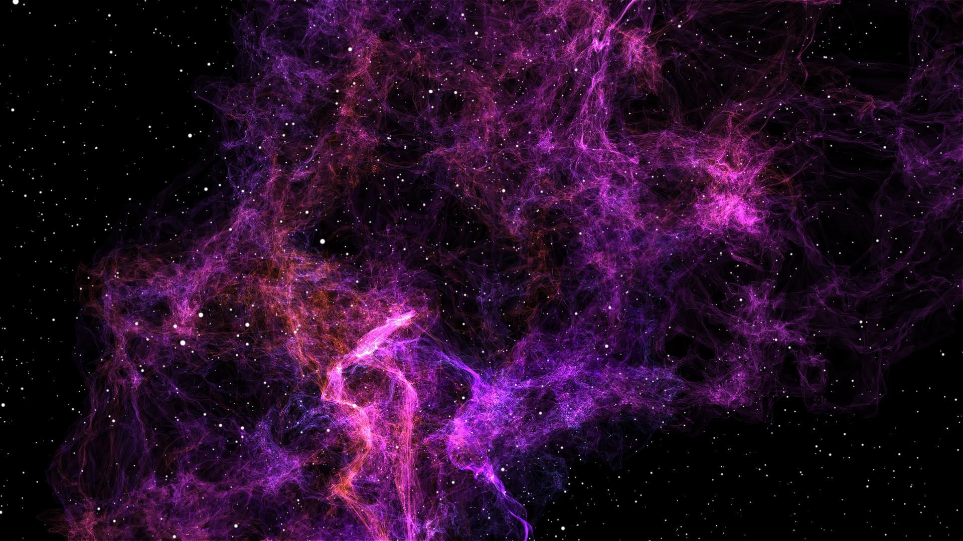 Purple nebula - backiee