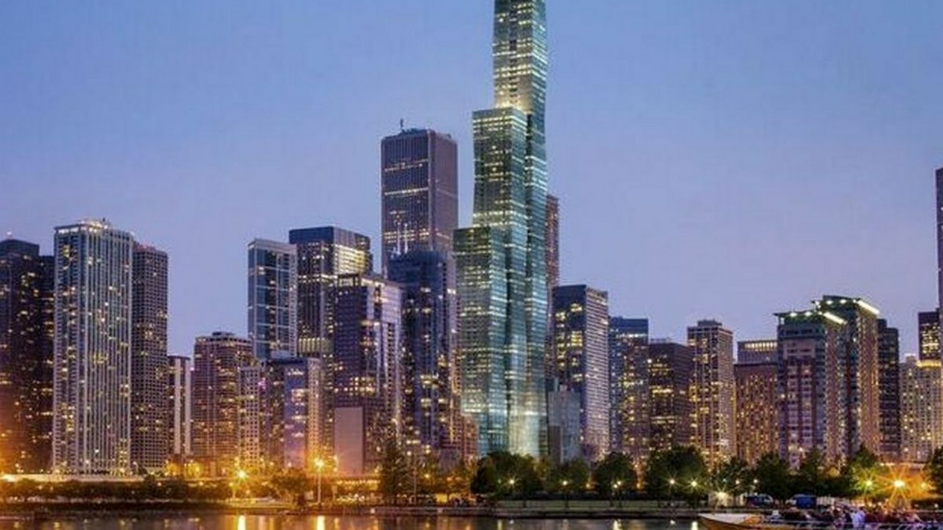 Chicago metropolitan area wallpaper - backiee