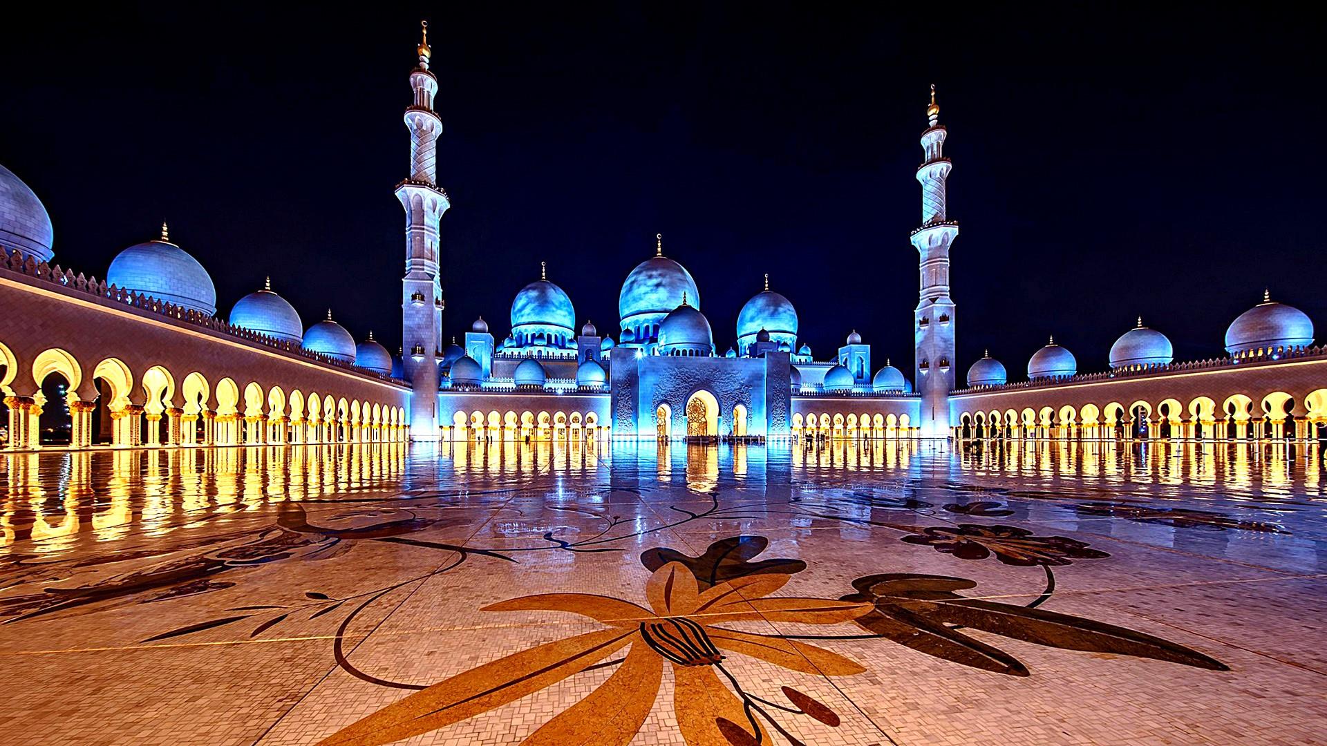 Sheikh Zayed Mosque HD wallpaper  backiee