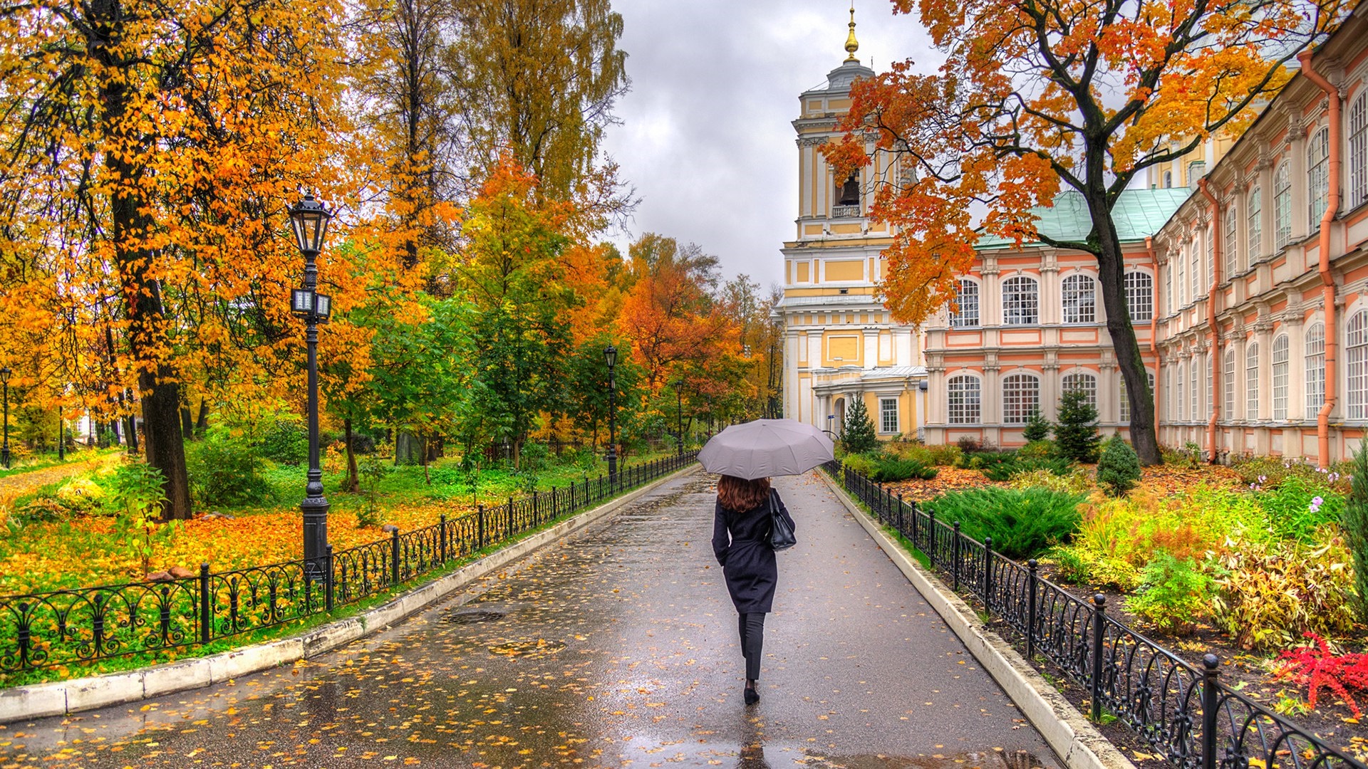 Rainy autumn day - backiee