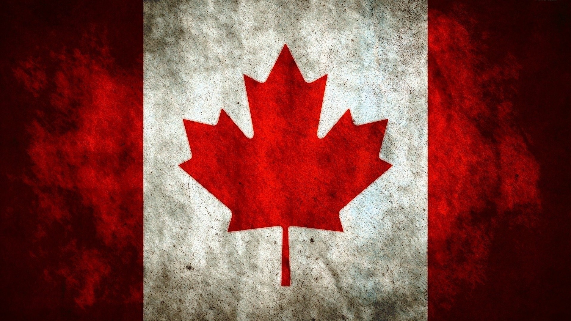 Canada maple leaf - backiee