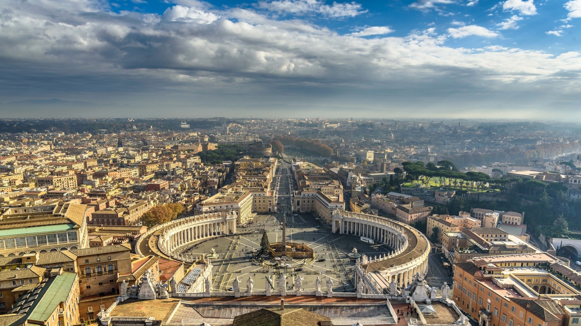 Piazza San Pietro wallpaper - backiee