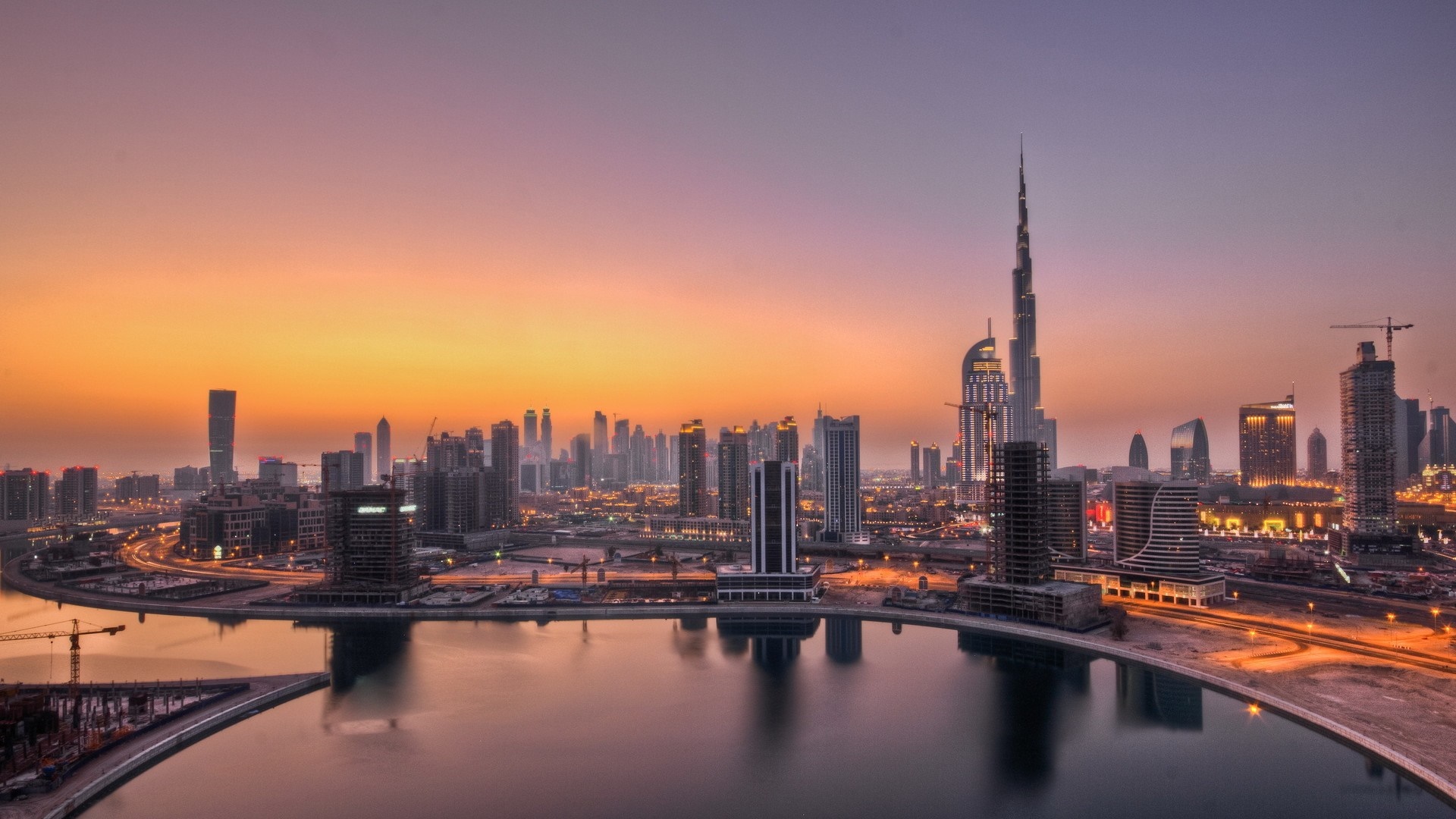 Dubai Skyline Wallpaper - Backiee