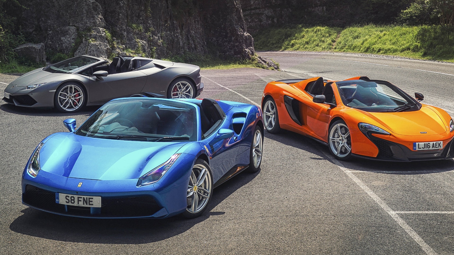 Lamborghini, Ferrari And McLaren HD Wallpaper - backiee ...