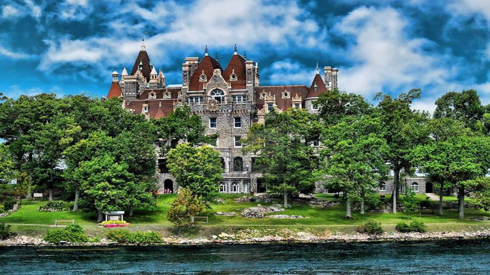 Boldt Castle wallpaper - backiee