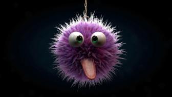 Funny furry keychain wallpaper
