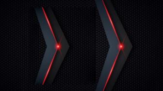 Red gray fiber wallpaper