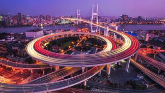 Nanpu Bridge wallpaper