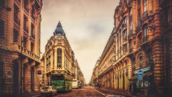 Street of Paris wallpaper