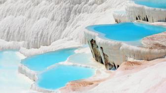 Pamukkale Thermal water wallpaper