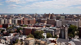 Facing Southwest from the Top of The Cairo in Washington, D.C. wallpaper