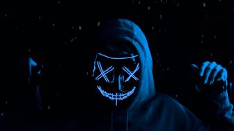 XX masked girl wallpaper