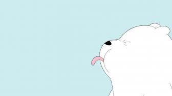 Polar bear cartoon wallpaper