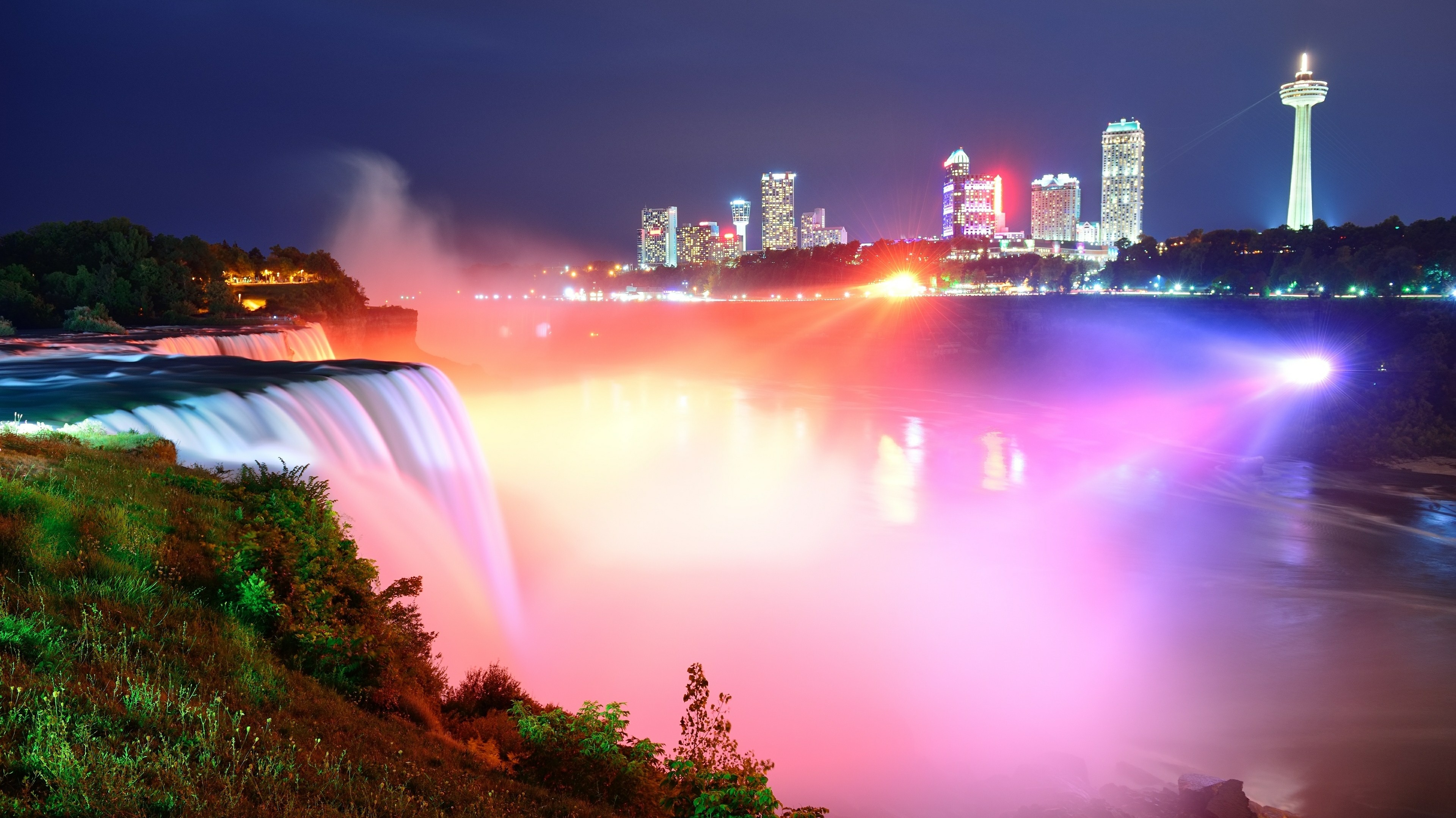 Niagara Falls and Ontario view - backiee