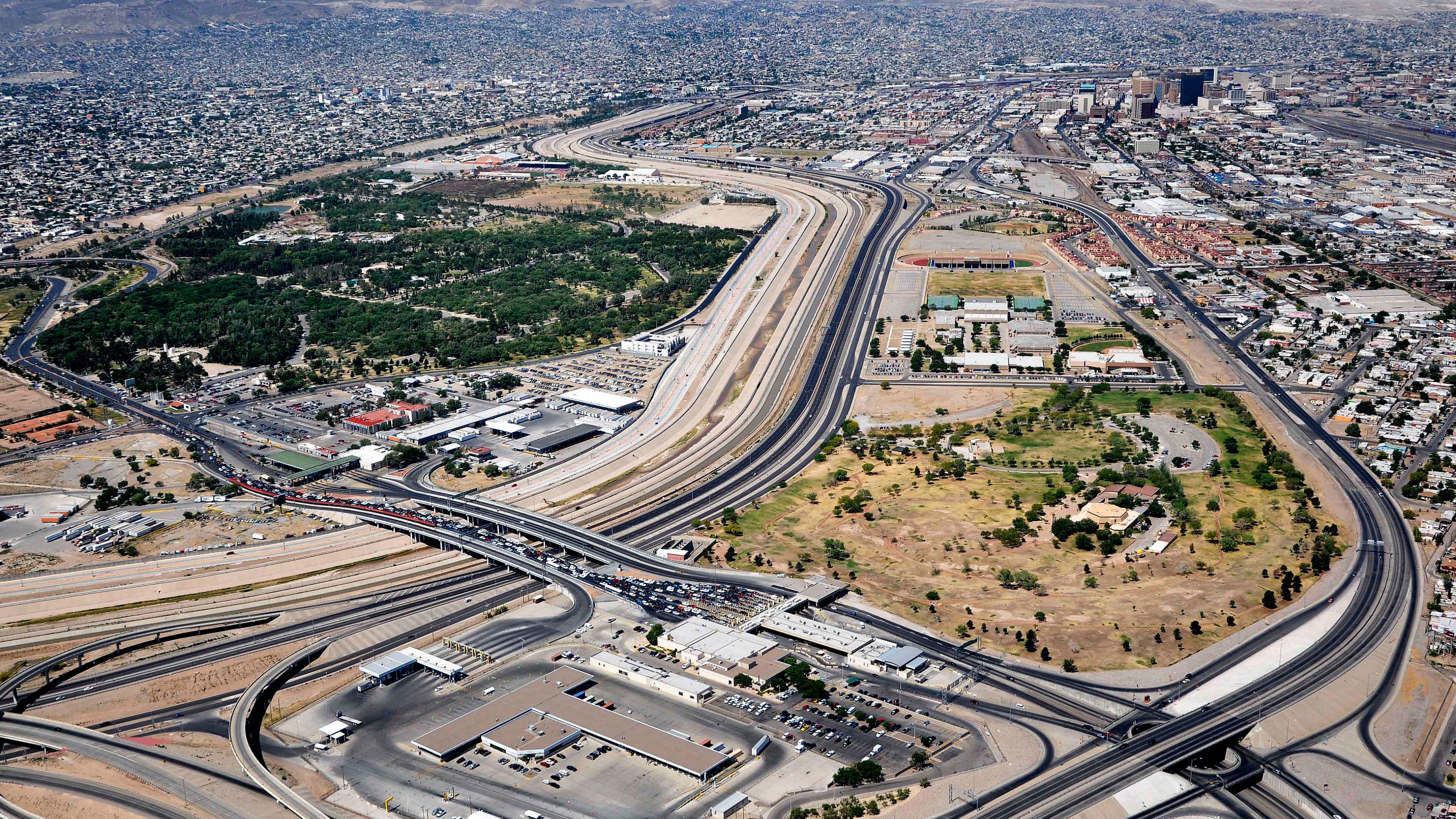 Bridge of the Americas (US & Mexico Border in El Paso/Ciudad Juárez