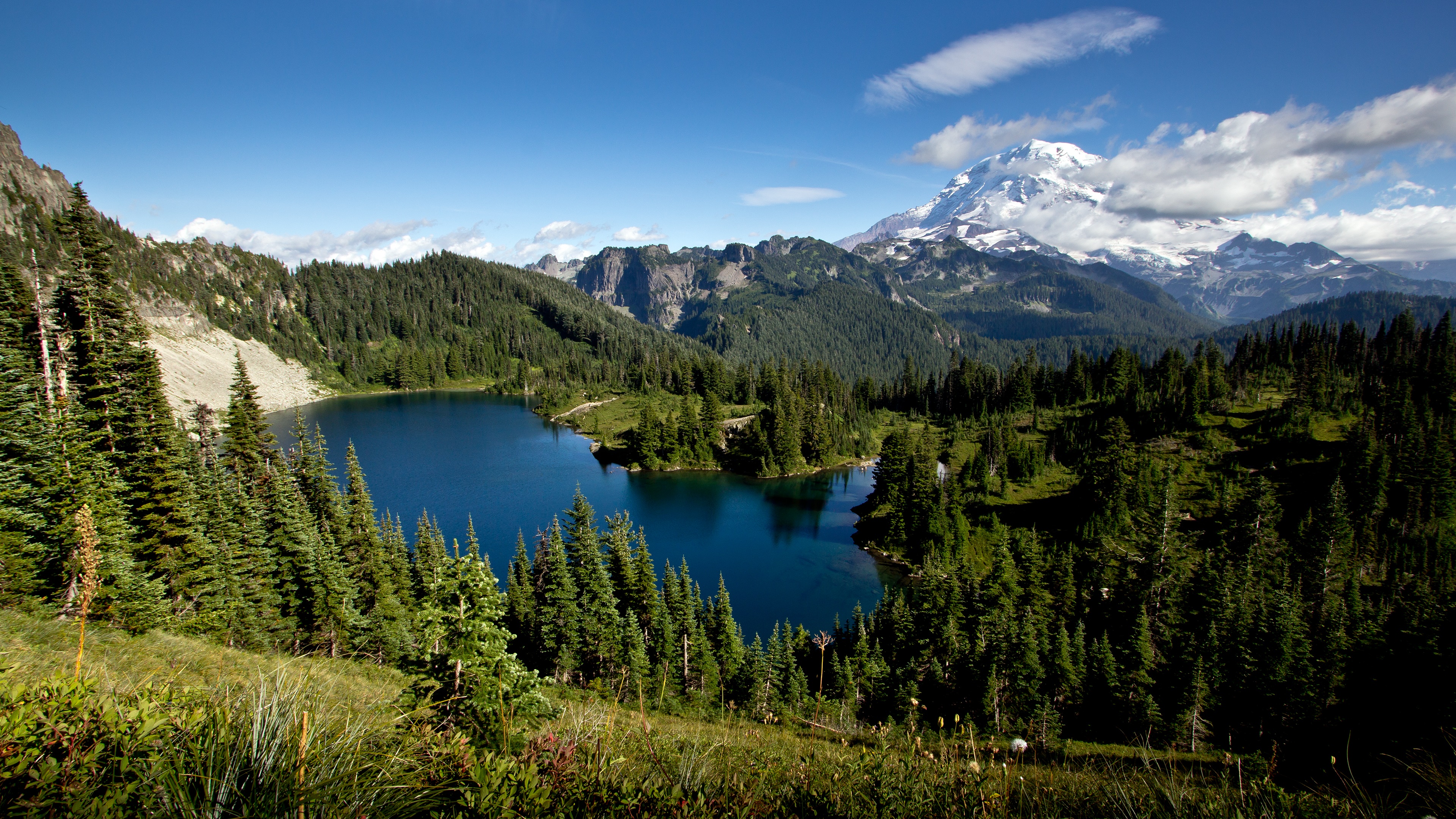 Tolmie Peak, Eunice Lake wallpaper - backiee