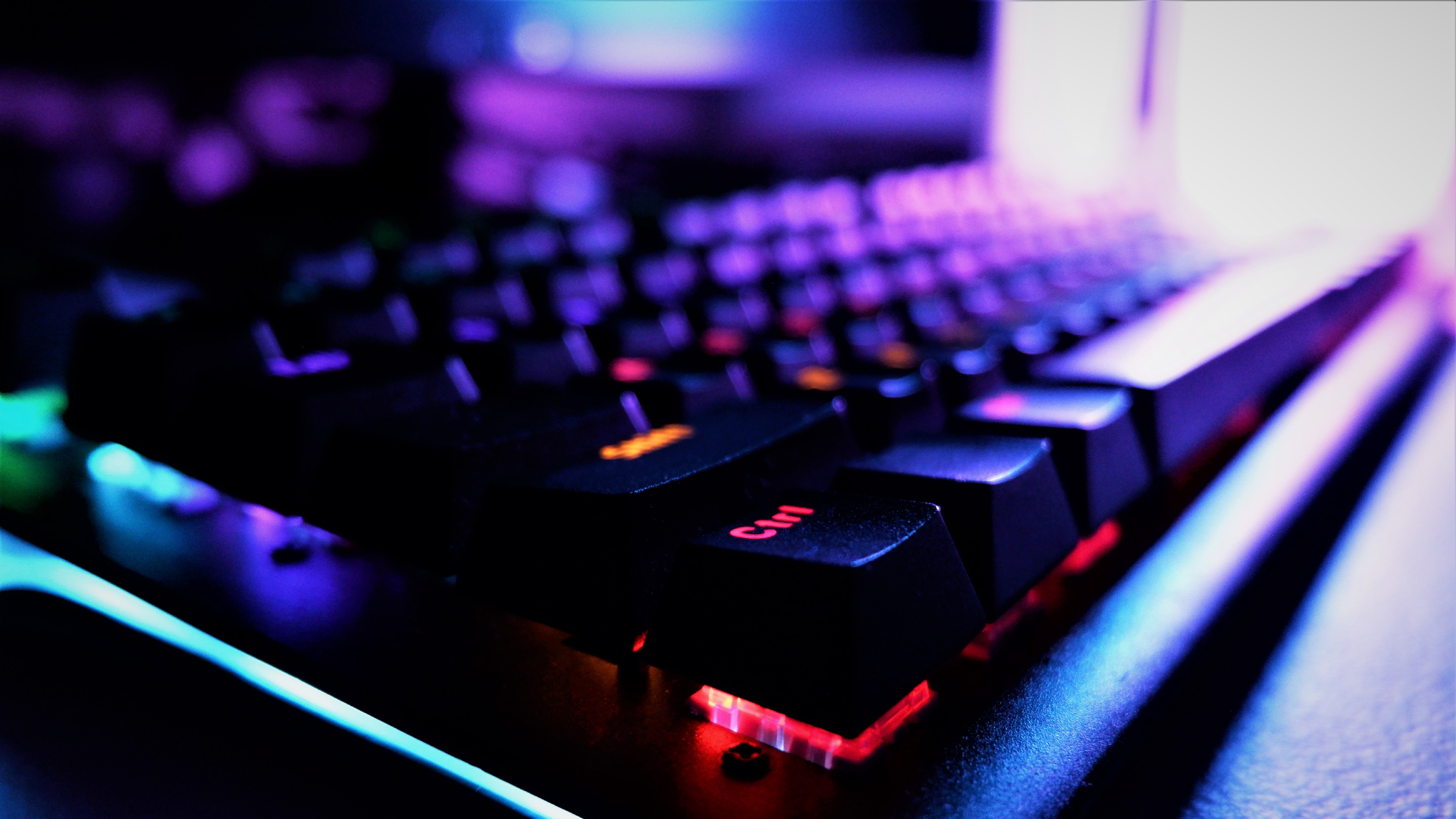 Gaming Keyboard RGB wallpaper - backiee