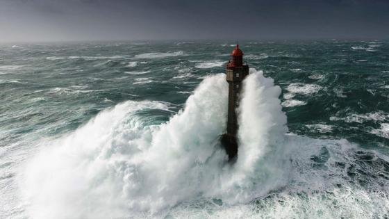 Phare Du Petit Minou Lighthouse, France HD Wallpaper - backiee - Free ...