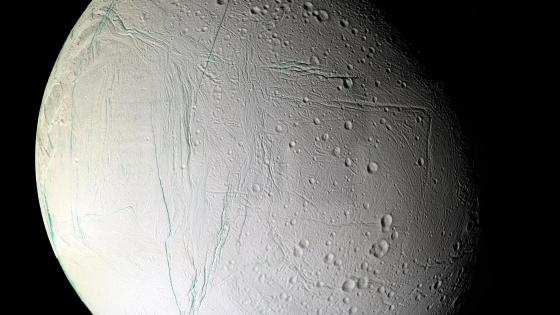 Enceladus 2 Wallpaper | Cassini image of Enceladus showing t… | Flickr