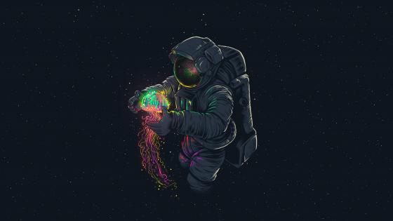 Astronaut Wallpaper 8K