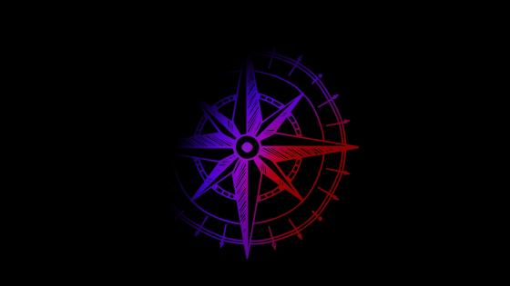 Broken Compass Logo - Mana Project Studio