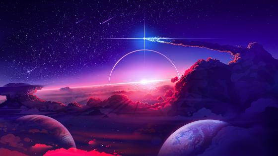 Planets In Space wallpaper