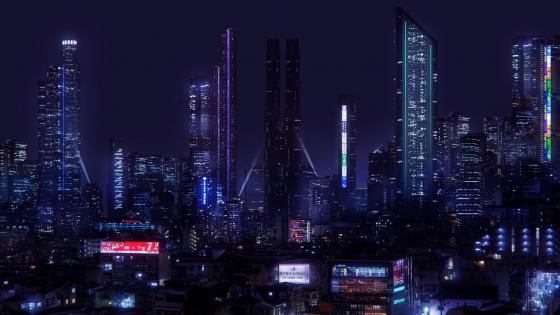 Cyberpunk City wallpapers - backiee