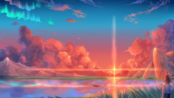 レベッカ  Anime scenery, Anime background, Anime scenery wallpaper