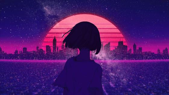 Lofi Aesthetic Wallpaper Lofi City Background (Download Now) 