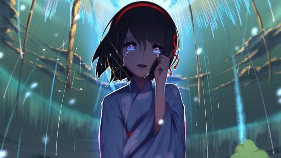 Pin on sad anime girls HD wallpapers