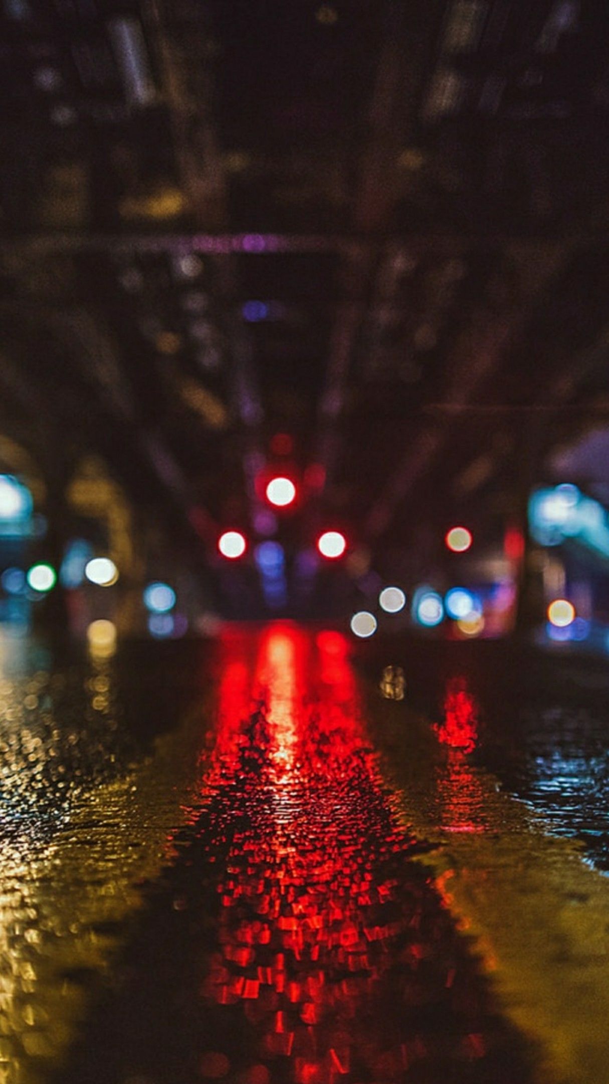 City lights at night wallpaper - backiee