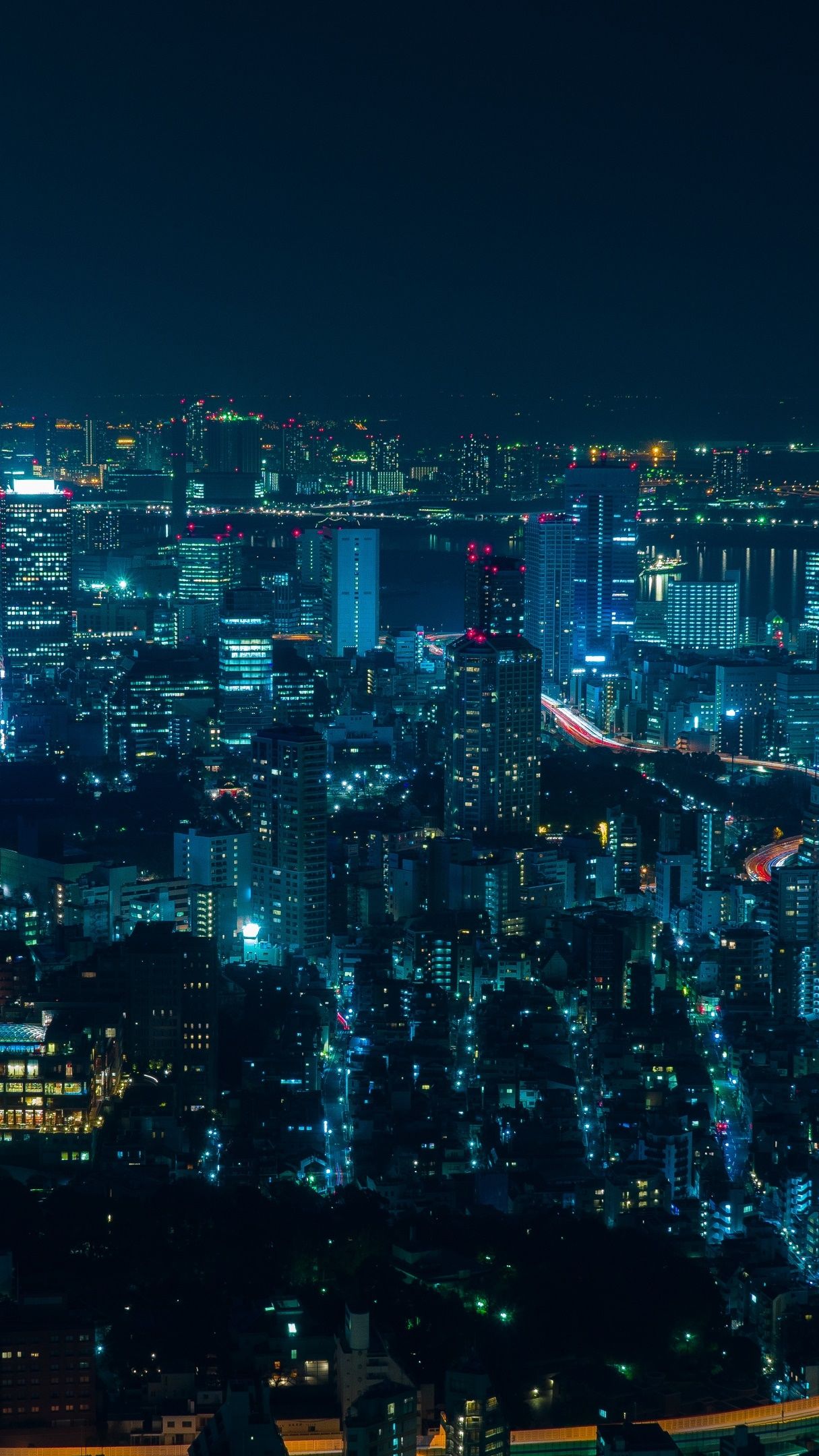 Tokyo at night wallpaper - backiee