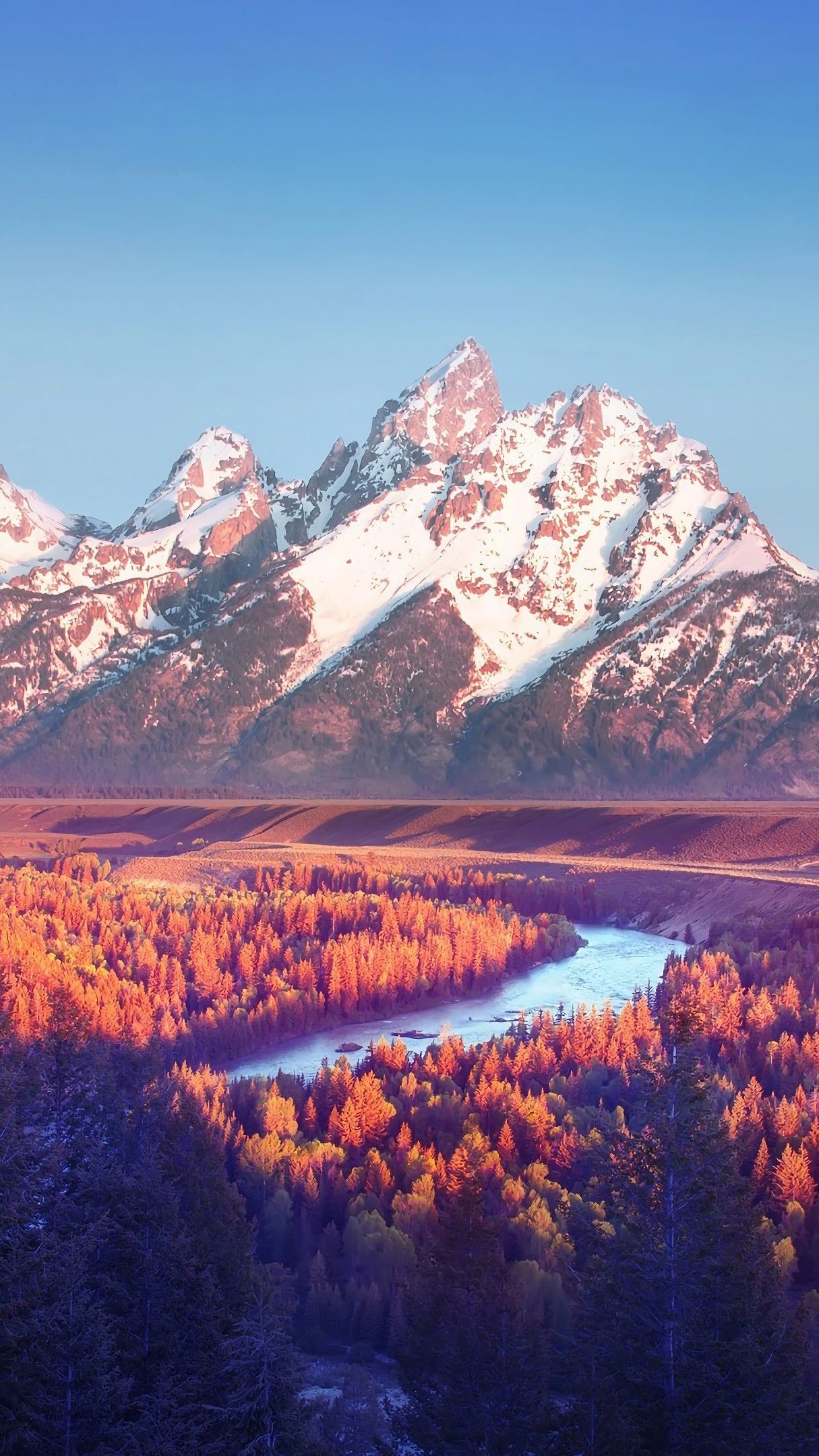 Grand Teton National Park, Snake River Overlook - backiee