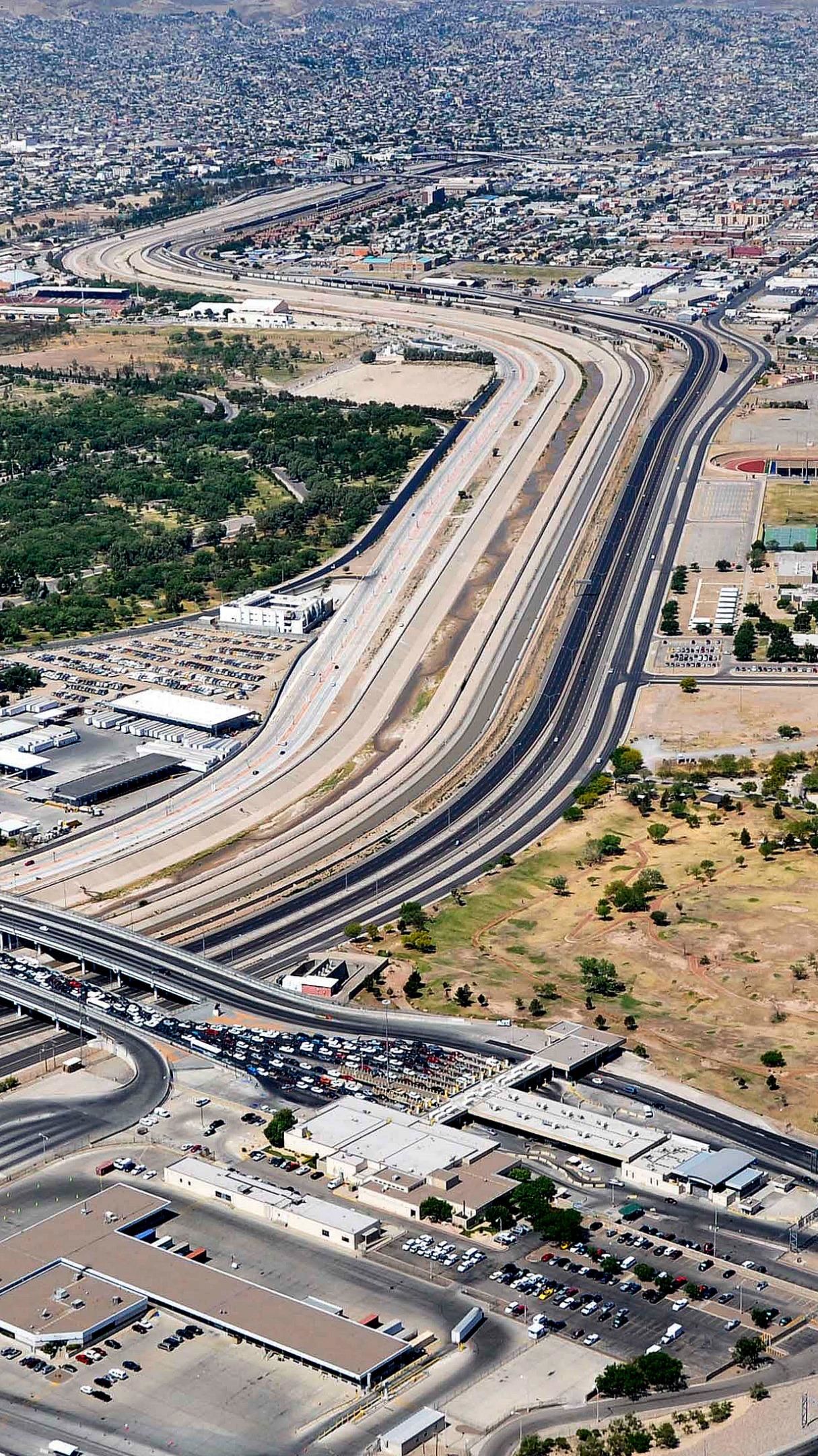 Bridge of the Americas (US & Mexico Border in El Paso/Ciudad Juárez